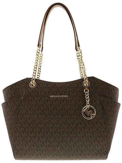 michael kors jet set chain shoulder tote bag|Michael Kors packable tote.